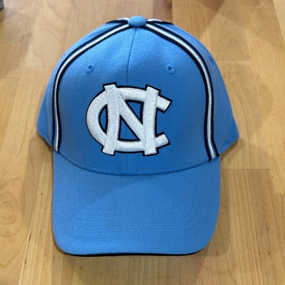 North Carolina Tarheels Blue Cap with White Logo